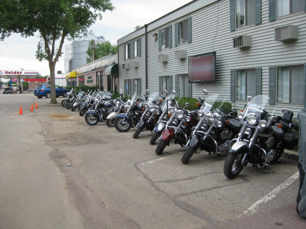 Bike Row, Downtown Motel, 2009